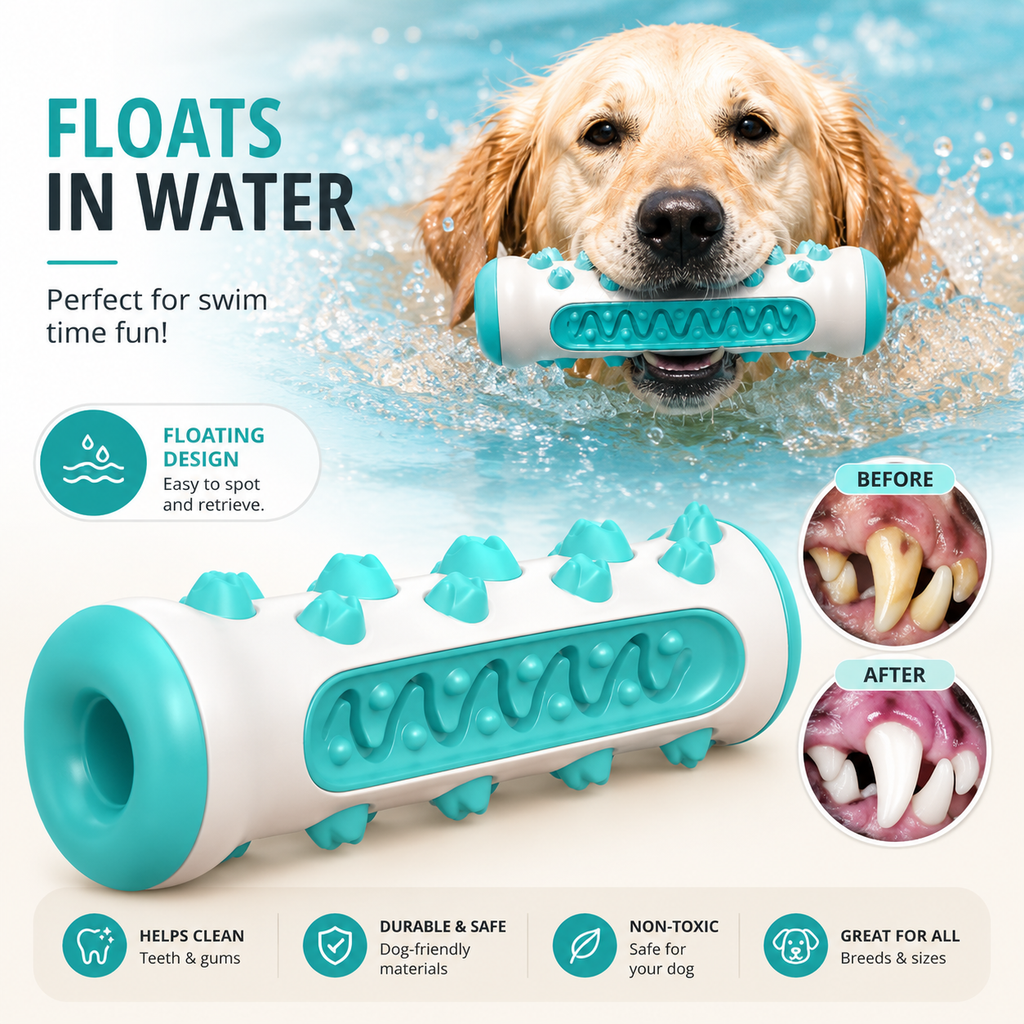 🦷  Premium Dog Dental Chew – Clean Teeth, Fresh Breath
