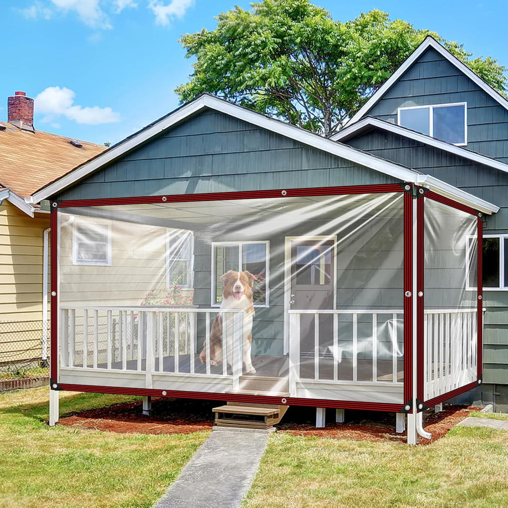 Heavy-Duty Transparent Waterproof Insulated Tarp