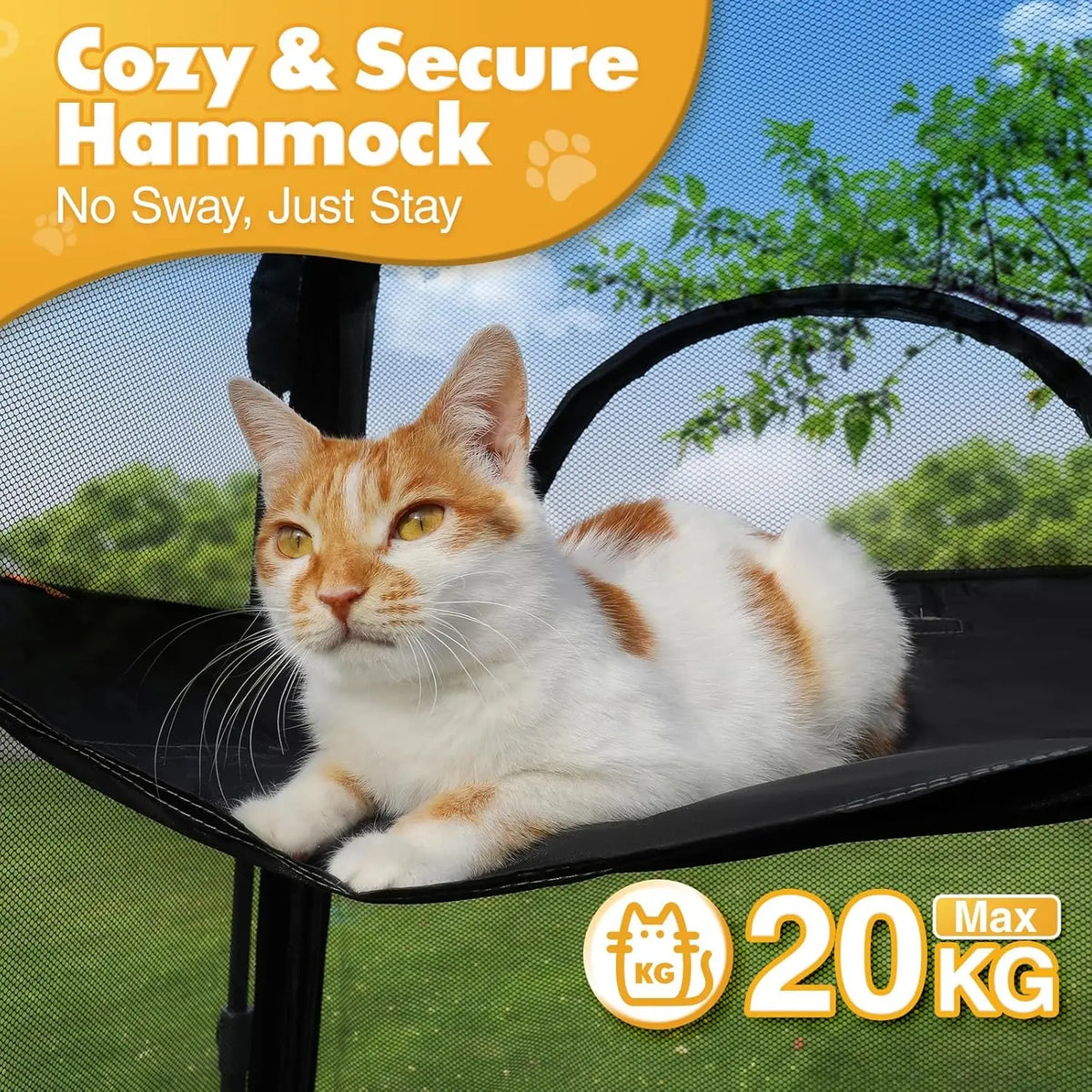 😺 3-Tier Catio – Extra Large Outdoor Cat Enclosure